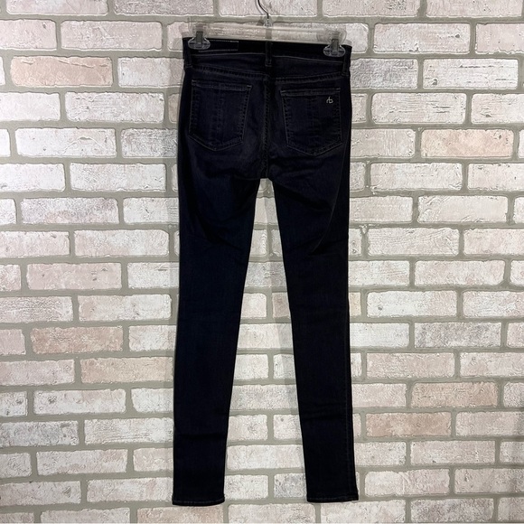 Rag & bone Legging in Premier Charcoal Gray Wash Size 25 - Picture 9 of 12